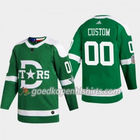 Dallas Stars Custom Adidas 2020 Winter Classic Authentic Shirt - Mannen